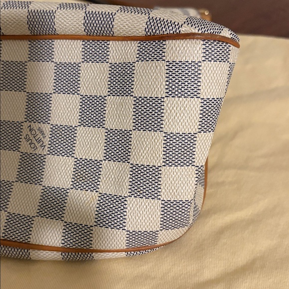 Louis Vuitton Siracusa Damier Azur Crossbody Bag - Brown, Blue and Cream - Picture 8 of 8